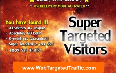 GUARANTEED VISITORS vs. GUARANTEED TARGETED CLICKS